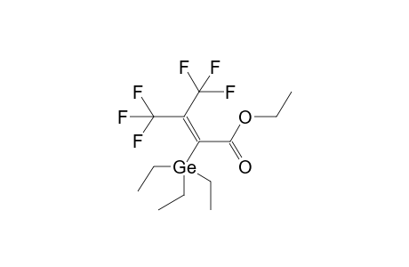 ETHYL 3,3-BIS(TRIFLUOROMETHYL)-2-TRIETHYLGERMYLACRYLATE