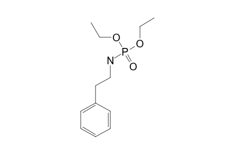 Phenethylphosphoramidic acid, diethyl ester