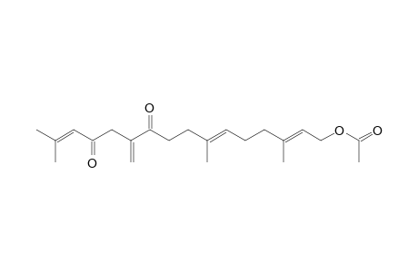 1-ACETOXY-13-OXO-2,6,14,11(18)-HEXADECATETRAENE