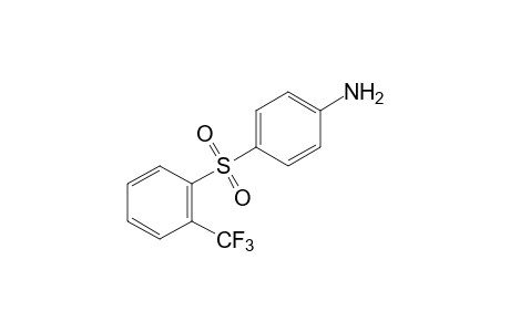 p-[(alpha,alpha,alpha-TRIFLUORO-o-TOLYL)SULFONYL]ANILINE