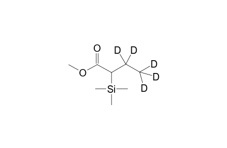 2-Methyl-3,3,4,4,4-D5-Butyric acid 1TMS