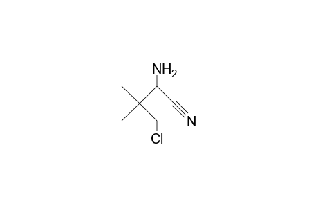 2-amino-4-chloro-3,3-dimethyl-butyronitrile