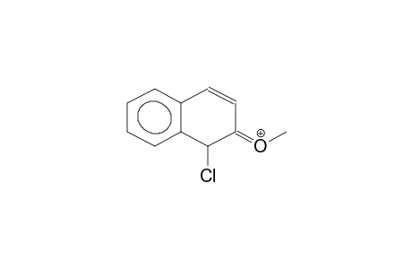 (E)-2-METHOXY-1-CHLORONAPHTHALENONIUM-1 CATION