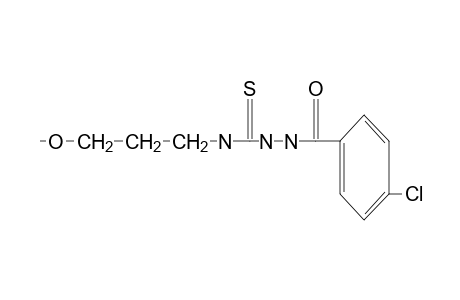 1-(p-chlorobenzoyl)-4-(3-methoxypropyl)-3-thiosemicarbazide