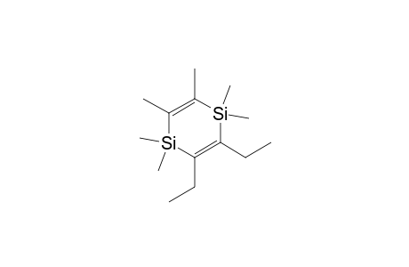 1,4-Disilacyclohexa-2,5-diene, 2,3-diethyl-1,1,4,4,5,6-hexamethyl-