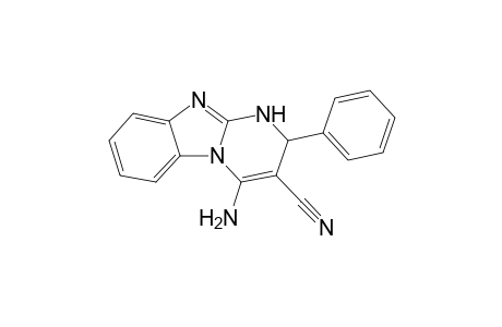 4-AMINO-1,2-DIHYDRO-2-PHENYLPYRIMIDO-[1,2-A]-BENZIMIDAZOLE-3-CARBONITRILE