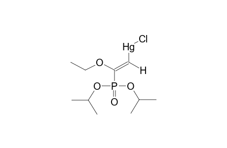 DIISOPROPYL 1-ETHOXY-2-CHLOROMERCURYVINYLPHOSPHONATE