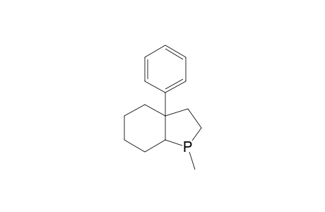 1-METHYL-3A-PHENYL-OCTAHYDROPHOSPHINDOLE,ISOMER-#1