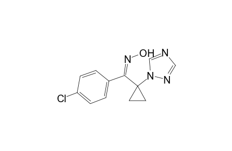 Methanone, (4-chlorophenyl)[1-(1H-1,2,4-triazol-1-yl)cyclopropyl]-,oxime