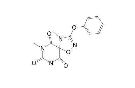 3-Phenoxy-4,7,9-trimethyl-1-oxa-2,4,7,9-tetraazaspiro[4,5]dec-2-ene-6,8,10-trione