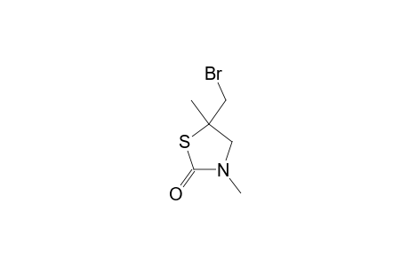 5-BROMOMETHYL-3,5-DIMETHYL-1,3-THIAZOLIDIN-2-ONE