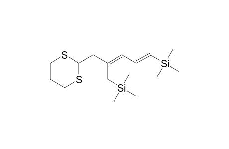 2-[2-((trimethylsilyl)methyl)-5-(trimethylsilyl)penta-2,4-dien-1-yl)]dithiane