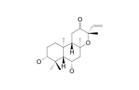 ENT-3-BETA,6-BETA-DIHYDROXY-12-OXO-13-EPI-MANOYL-OXIDE