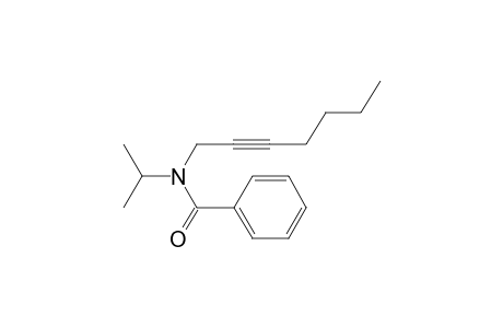 Benzamide, N-(hept-2-ynyl)-N-isopropyl-