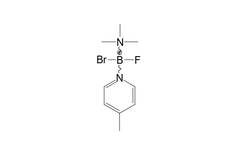 4-METHYLPYRIDINE-TRIMETHYLAMINE-BROMOFLUOROBORON-CATION