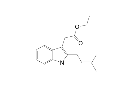 ETHYL-2-(3-METHYL-2-BUTENYL)-3-INDOLEACETATE