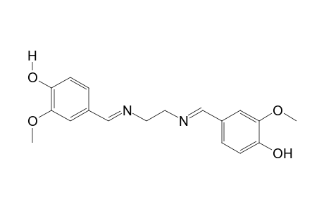 4,4'-[ethylenebis(nitrilomethylidyne)]bis[2-methoxyphenol]