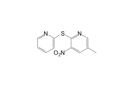 5-nitro-6-[(2-pyridyl)thio]-3-picoline