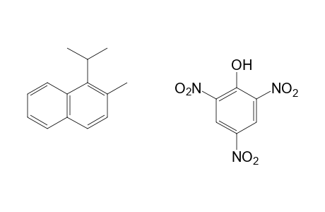 1-isopropyl-2-methylnaphthalene, monopicrate