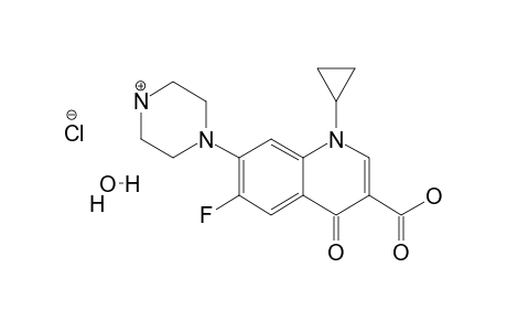 Ciprofloxacin HCl monohydrate