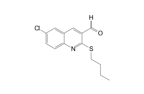 2-(butylthio)-6-chloro-3-quinolinecarboxaldehyde