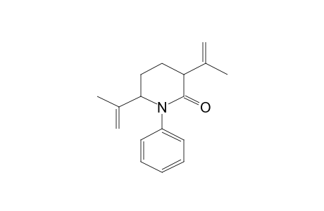 1-Phenyl-3,6-bis(prop-1-en-2-yl)piperidin-2-one