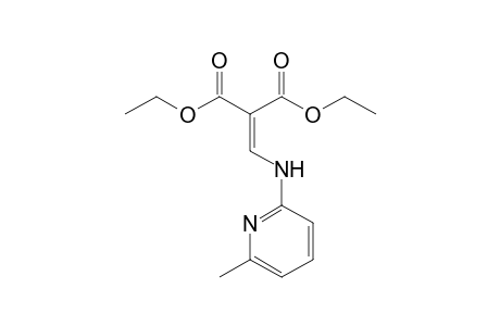 {[(6-methyl-2-pyridyl)amino]methylene}malonic acid, diethyl ester