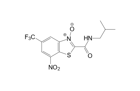 N-isobutyl-7-nitro-5-(trifluoromethyl)-2-benzothiazolecarboxamide, 3-oxide