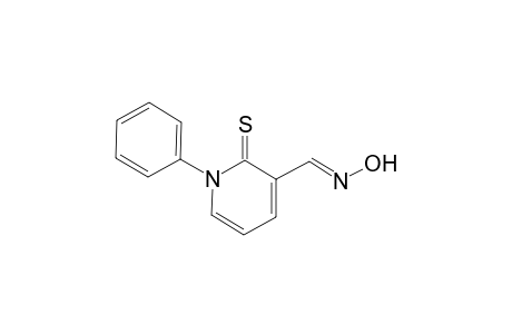 (3E)-1-phenyl-2-sulfanylidene-3-pyridinecarboxaldehyde oxime