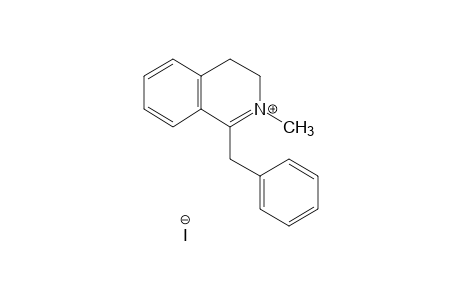 1-benzyl-3,4-dihydro-2-methylisoquinolinium iodide