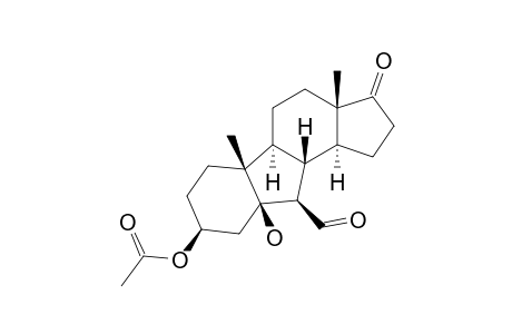 3-BETA-ACETOXY-5-BETA-HYDROXYL-6-BETA-FORMYL-B-NOR-ANDROSTANE