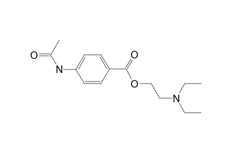 2-(diethylamino)ethyl 4-(acetylamino)benzoate