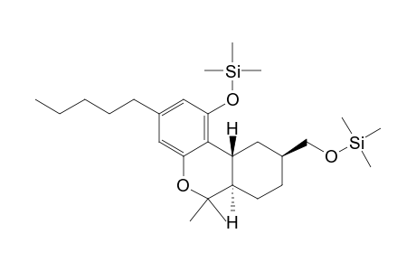 Silane, [[6a,7,8,9,10,10a-hexahydro-6,6-dimethyl-3-pentyl-1-[(trimethylsilyl) oxy]-6H-dibenzo[b,d]pyran-9-yl]methoxy]trimethyl-, [6aR-(6a.alpha.,9.beta.,10a.beta.)]-