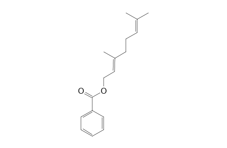 benzoic acid, geranyl ester