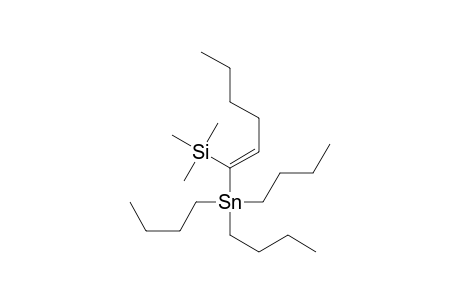 trimethyl-[(E)-1-tributylstannylhex-1-enyl]silane