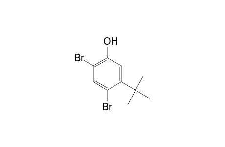 PHENOL, 5-tert-BUTYL-2,4-DIBROMO-,