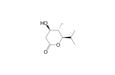 PRELACTONE-B;(4R,5S,6R)-TETRAHYDRO-4-HYDROXY-6-ISOPROPYL-5-METHYL-2H-PYRAN-2-ONE