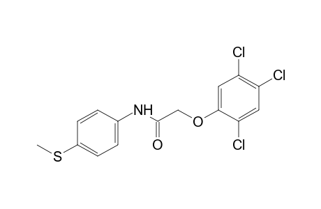 4'-(methylthio)-2-(2,4,5-trichlorophenoxy)acetanilide