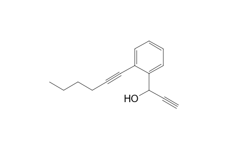 1-(2-(hex-1-yn-1-yl)phenyl)prop-2-yn-1-ol