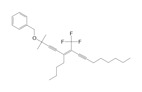 (Z)-2-BENZYLOXY-5-N-BUTYL-2-METHYL-6-TRIFLUOROMETHYL-5-TETRADECEN-3,7-DIYNE