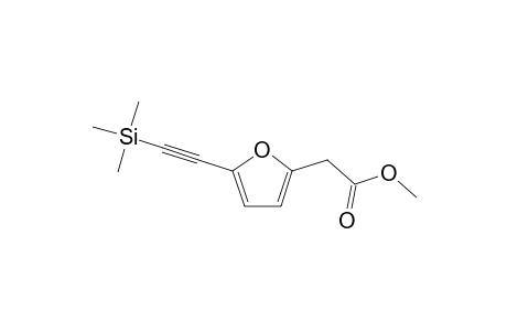 methyl 2-[5-(2-trimethylsilylethynyl)furan-2-yl]acetate