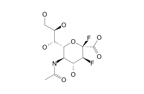 5-ACETAMIDO-3,5-DIDEOXY-2,3-DIFLUORO-D-ERYTHRO-BETA-L-MANNO-2-NONULOPYRANOSONIC-ACID