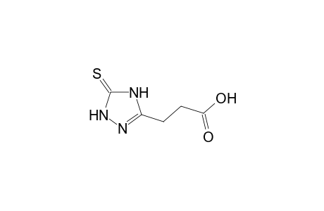 1H-1,2,4-Triazole-3-propanoic acid, 4,5-dihydro-5-thioxo-