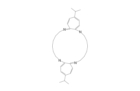 3,16-DIISOPROPYL-6,7,8,9,10,11,12,19,20,21,22,23,24,25-TETRADECAHYDRODICYCLOHEPTA-[B,I]-[1,4,11,14]-TETRAAZACYCLOEICISINE