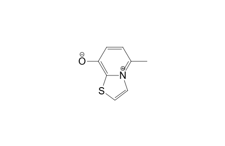 Thiazolo[3,2-a]pyridinium, 8-hydroxy-5-methyl-, hydroxide, inner salt