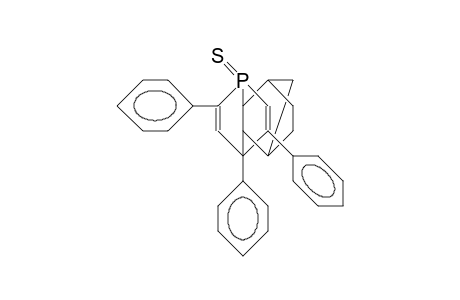 8,10,12-Triphenyl-1-phosphatetracyclo[6.2.2.1(3,6).0(2,7)]trideca-9,11-diene 1-Sulfide