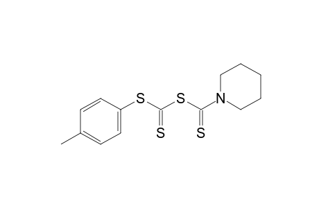 trithiocarbonic acid, p-tolyl ester, anhydrosulfide with 1-piperidinecarbodithioic acid