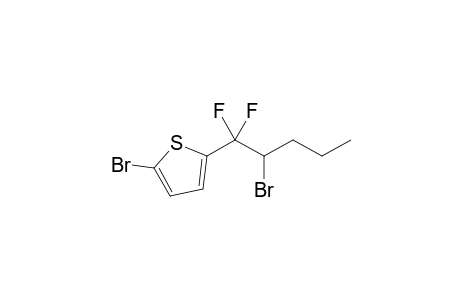 2-Bromo-5-(2-bromo-1,1-difluoropentyl)thiophene