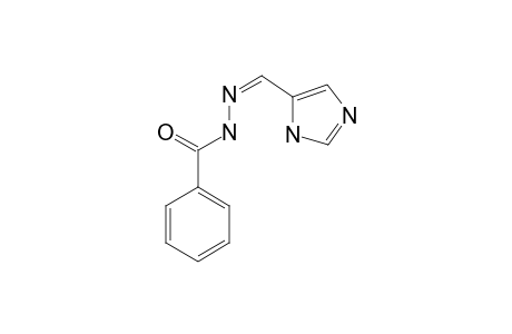 4(5)-IMPH;(Z)-4(5)-IMIDAZOLE-CARBOXALDEHYDE-BENZOYL-HYDRAZONE