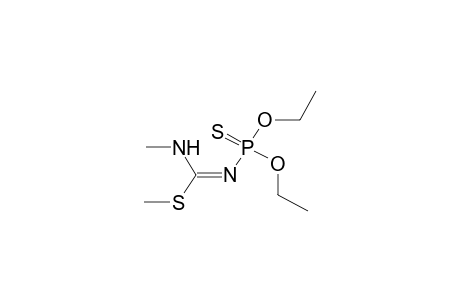 (ANTI)-S,N-DIMETHYL-N'-DIETHOXYTHIOPHOSPHORYLISOTHIOUREA